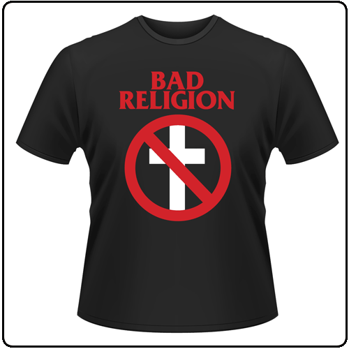 Bad Religion Cross Logo - Universe Zero