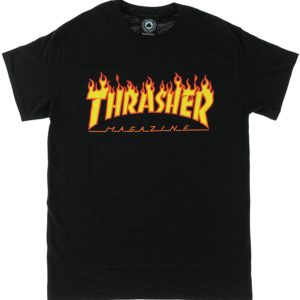 Thrasher - FLAME BLACK