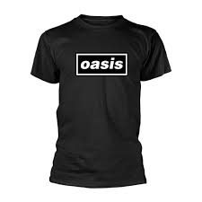 OASIS - DECCA LOGO (BLACK) TSHIRT