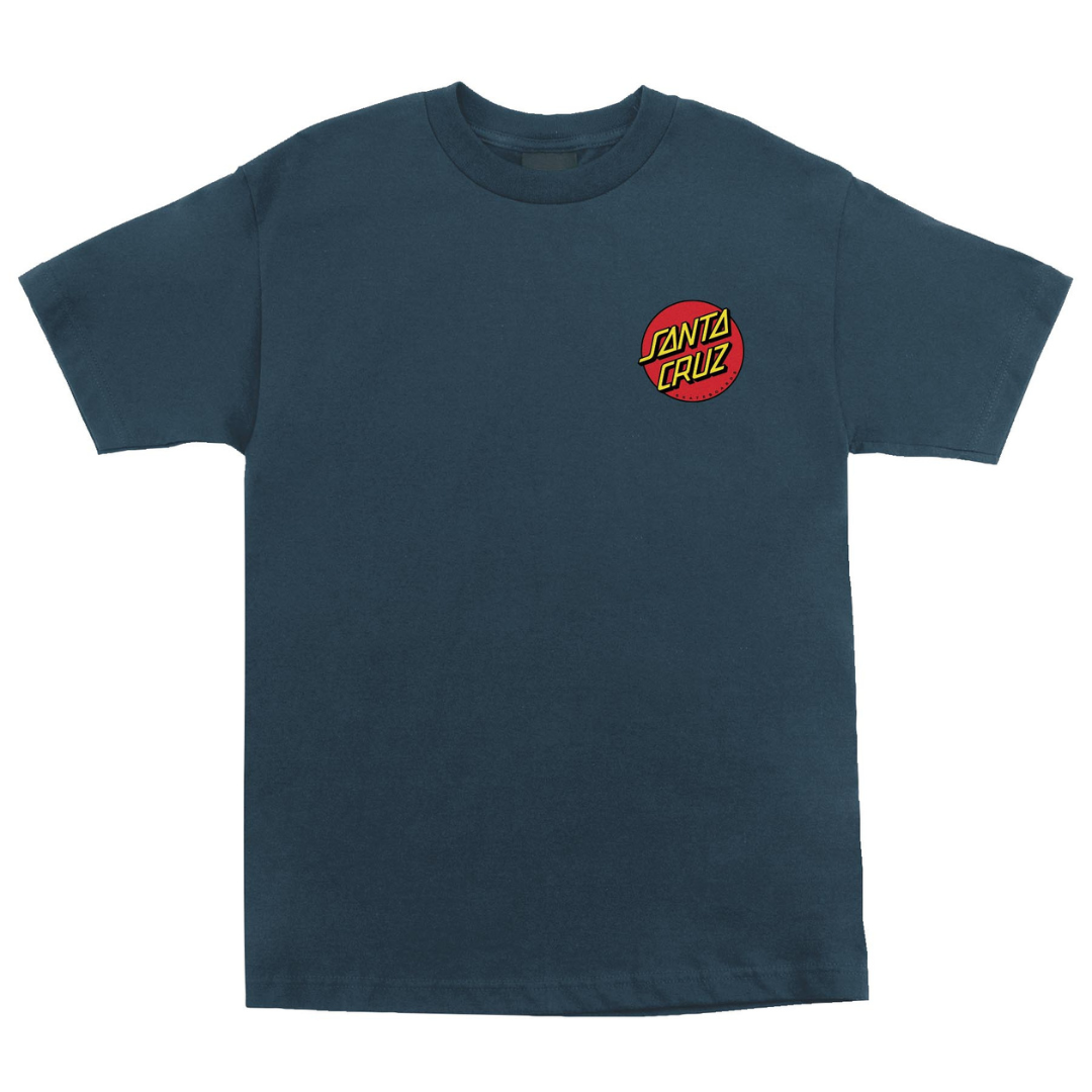 SANTA CRUZ - Meek Slasher SS Heavyweight T-Shirt Harbor BlueFRONT