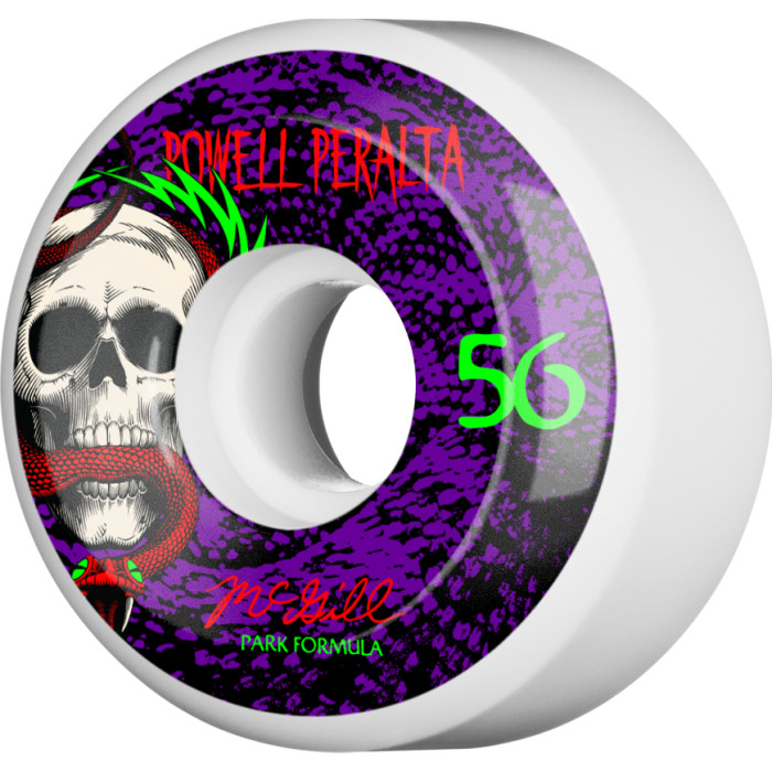 POWELL PERALTA WL PP MCGILL SNAKE 4 56MM PF WHITE 4PK