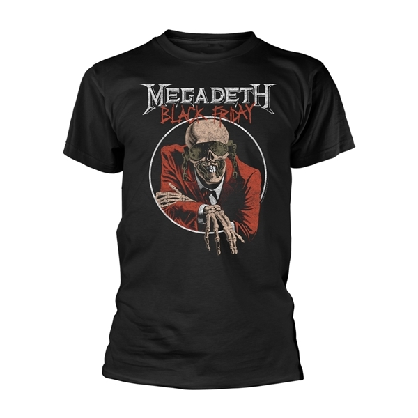 MEGADETH BLACK FRIDAY TSHIRT FRONT