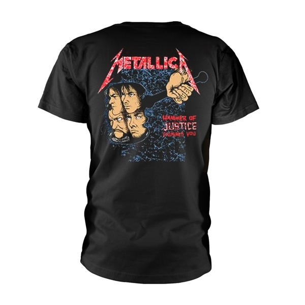 METALLICA - AND JUSTICE FOR ALL TSHIRT BACK