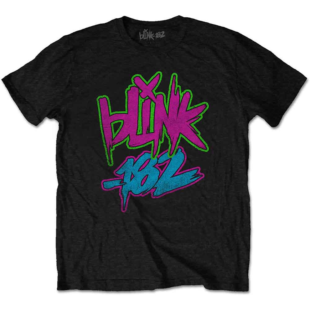 Blink 182 - Neon Logo T-Shirt
