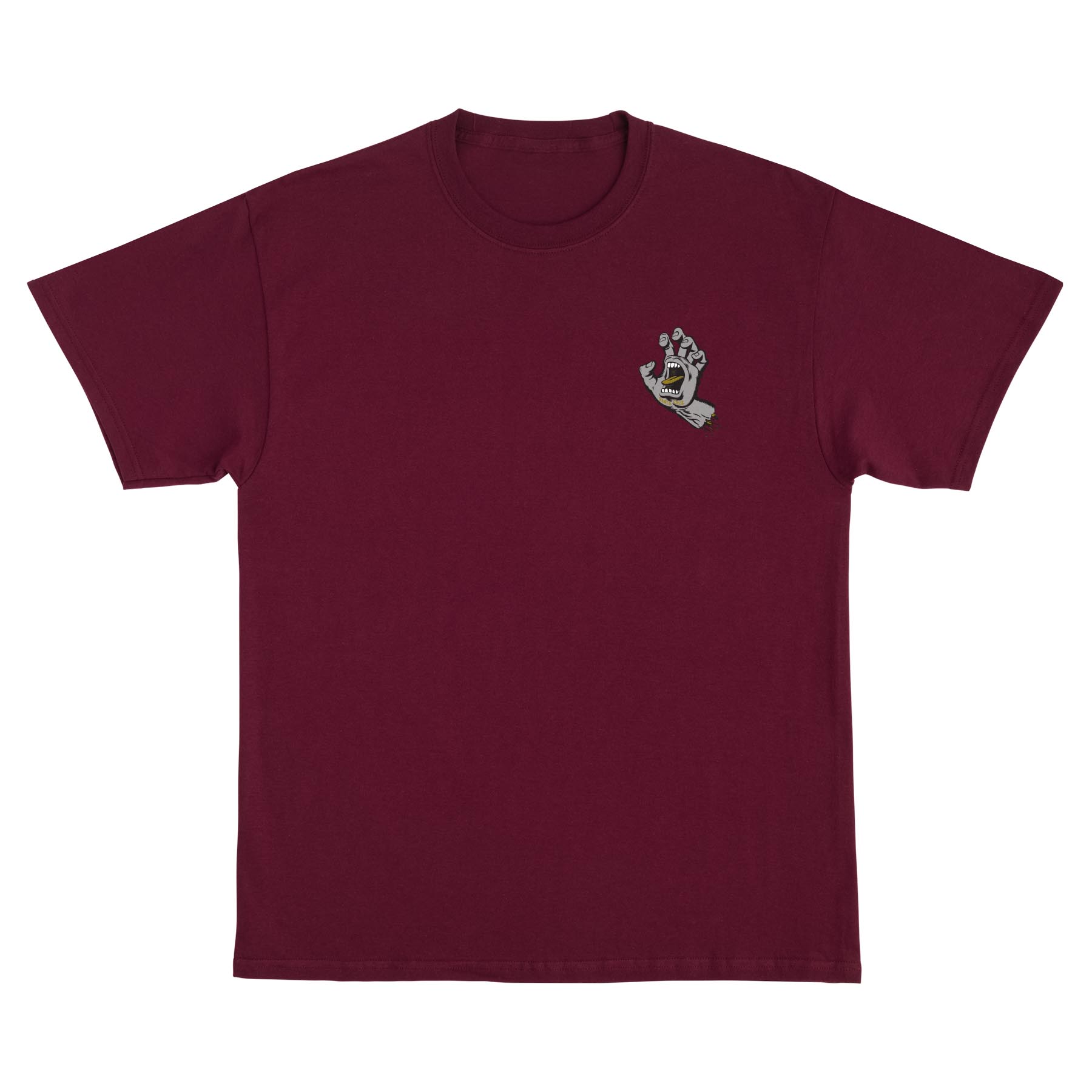 4414698-screaming-hand-ss-heavyweight-t-shirt-ath-maroon-wgreygold-mens-santa-cruz-1