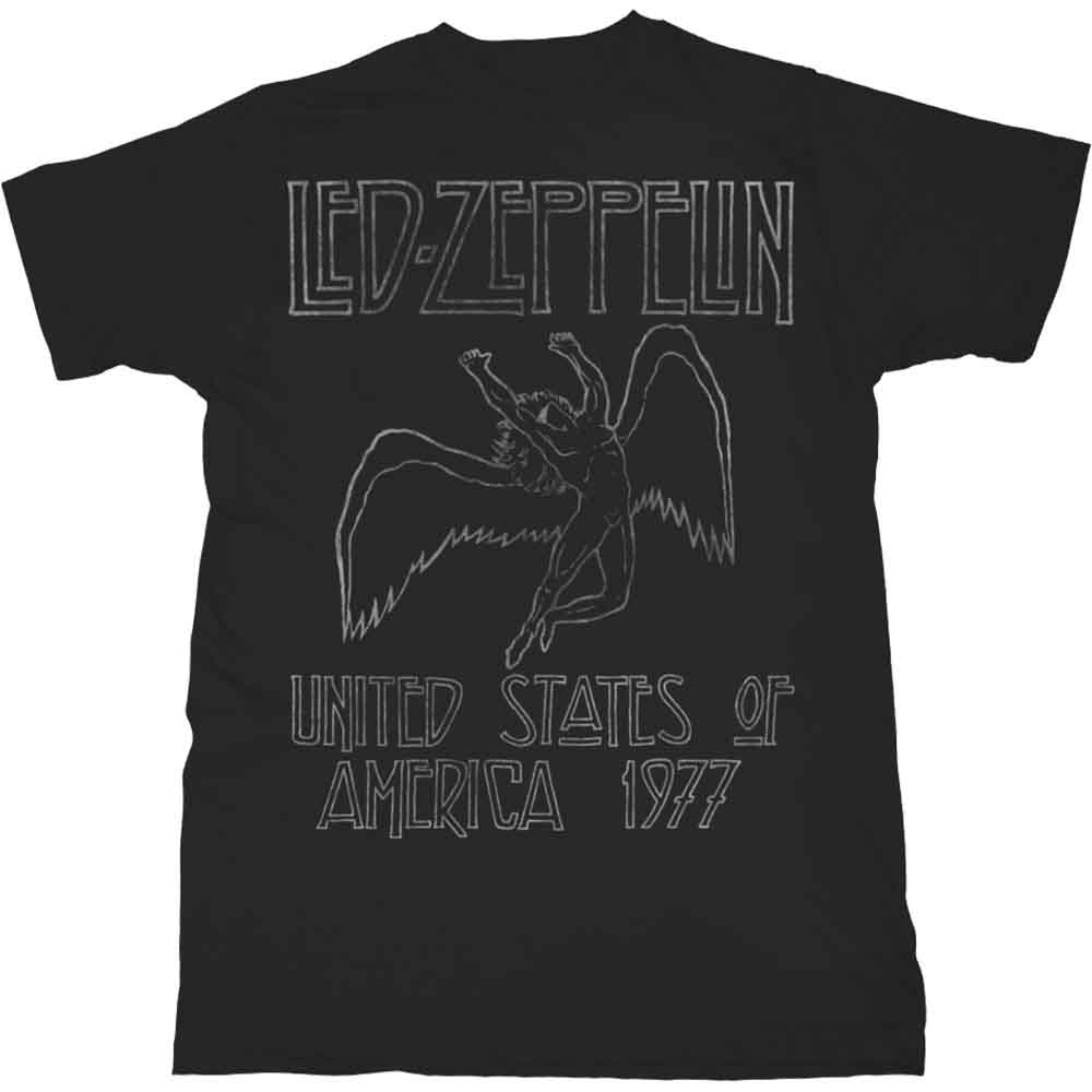LED ZEPPELIN USA 77 TSHIRT