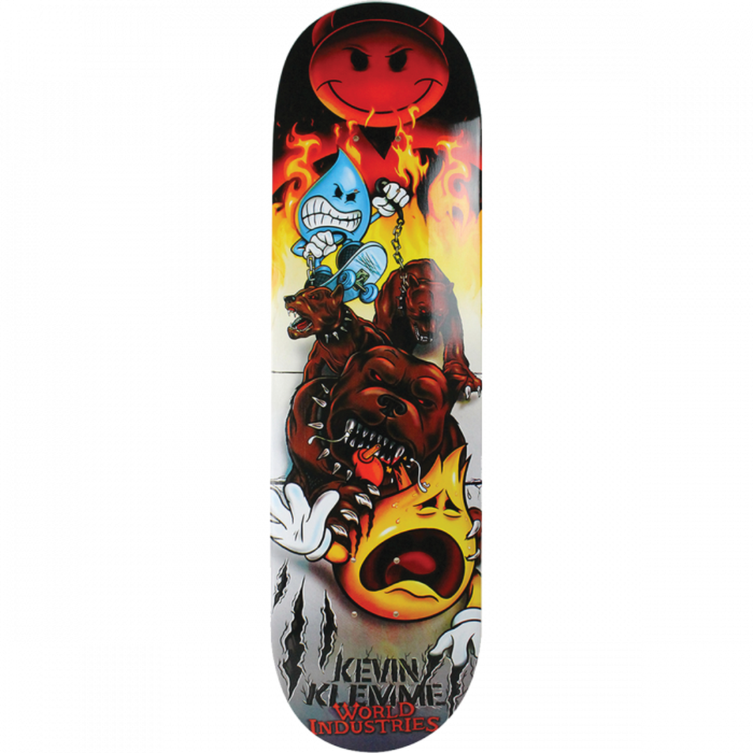 WORLD INDUSTRIES KLEMME PITBULL DECK-8.3
