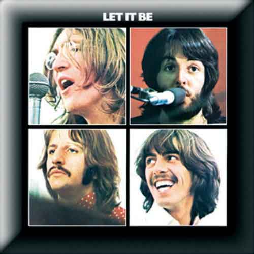 The Beatles -  Let it be Badge Pin