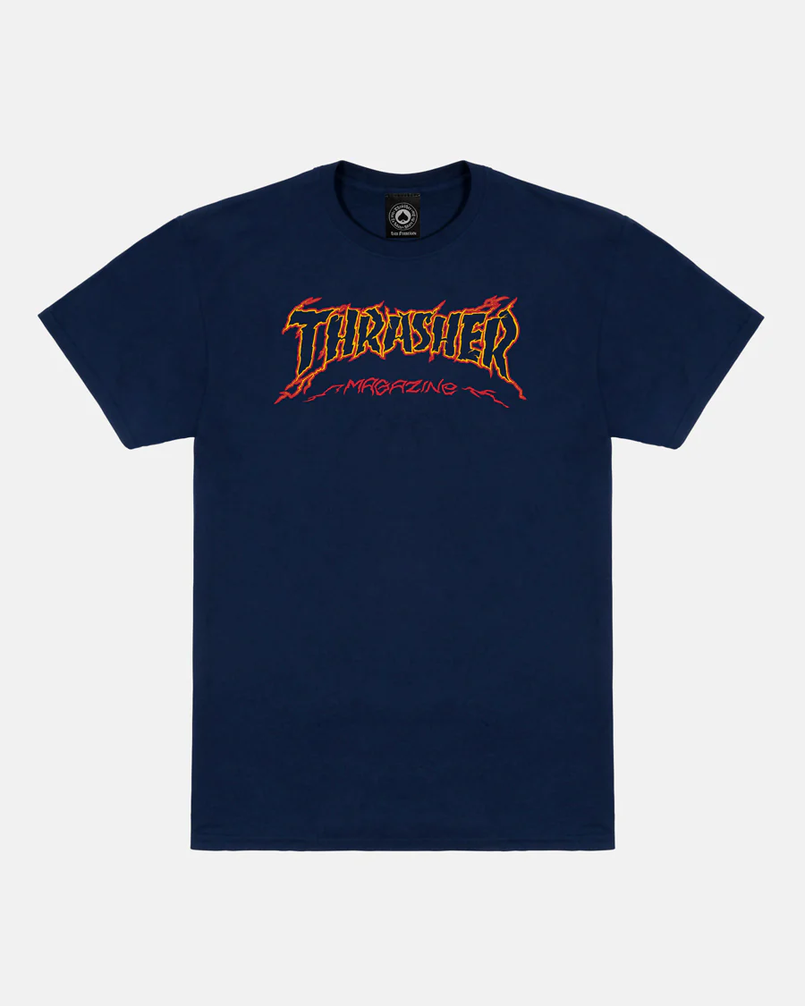 THRASHER CRACKED BY EXTEENAGER NAVY M