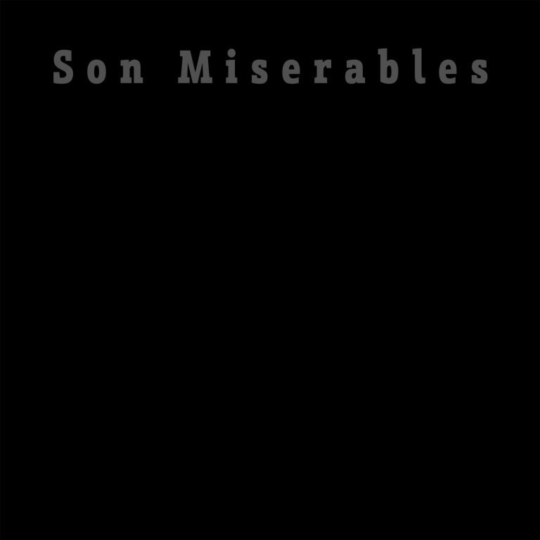 Son Miserables Disco Negro