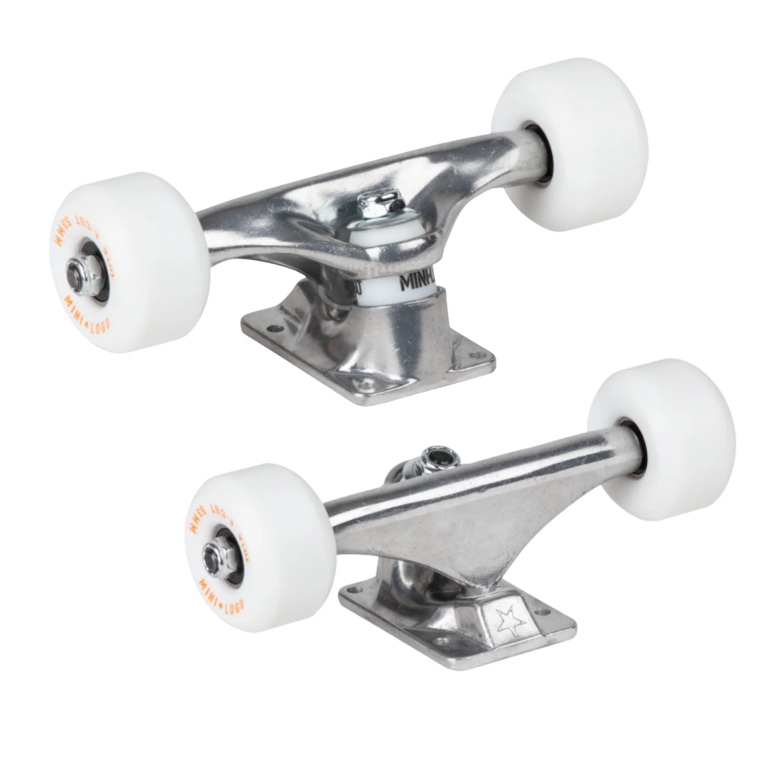 MINI LOGO - TRK ASY 3 8.00 8.38 ML RAW ML BRGS ML 53 101 WHT WLS