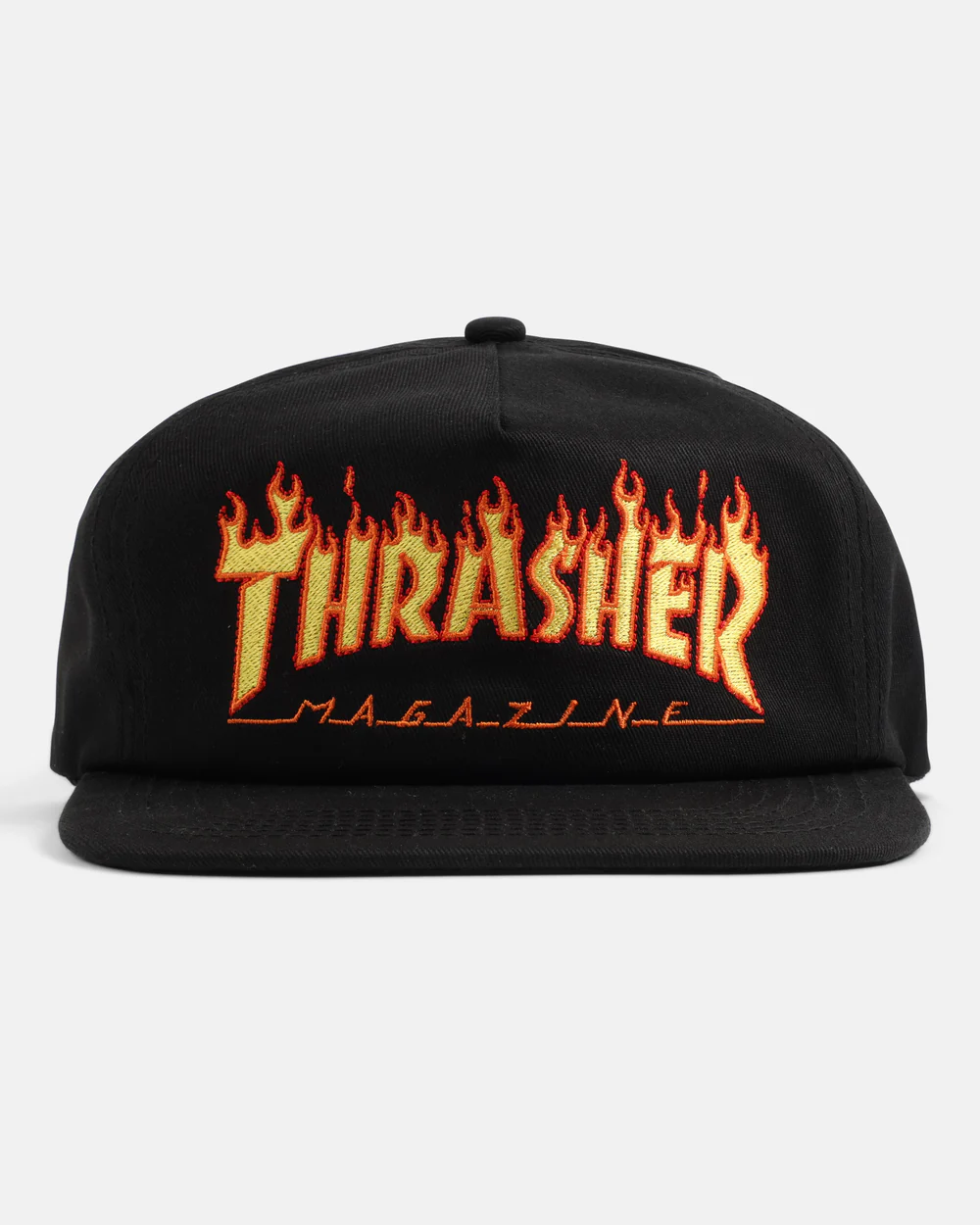 Thrasher Embroidered Flame Snapback