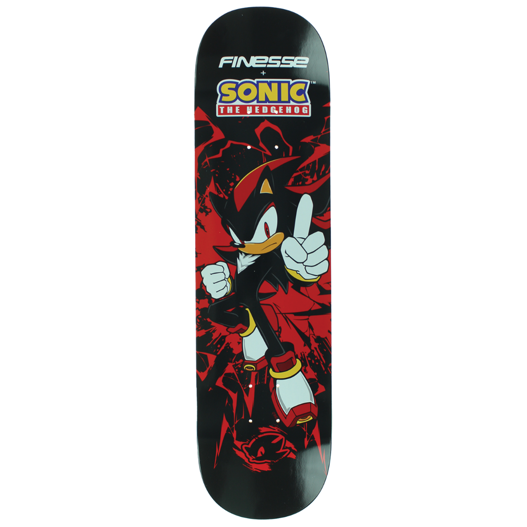 FINESSE SEGA SONIC DARK SHADOW DECK-8.25