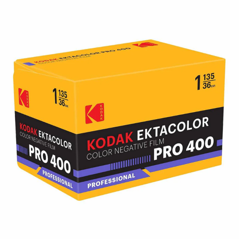 Kodak Ektacolor Pro 400 ISO 35mm x 36 exp. 5-Pack - Color Film