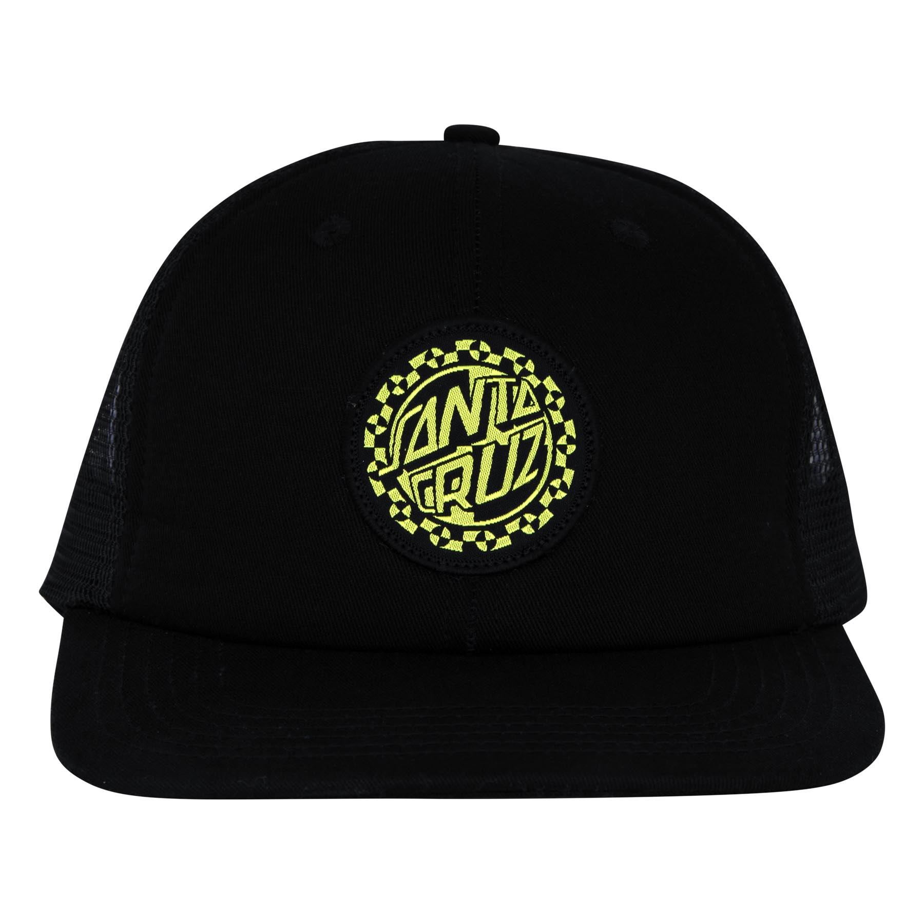 44442337-malba-crash-dot-mesh-trucker-unstructured-hat-black-unisex-santa-cruz-3