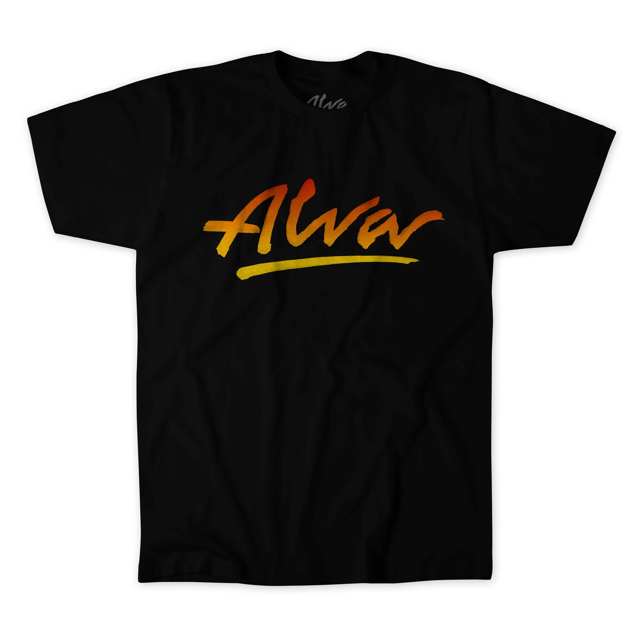 ALVA OG FLAME LOGO SS M-BLACK