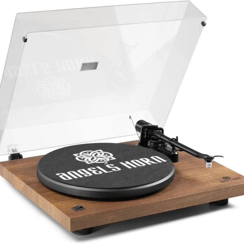 ANGELS HORN BLUETOOTH TURNTABLE - WALNUT