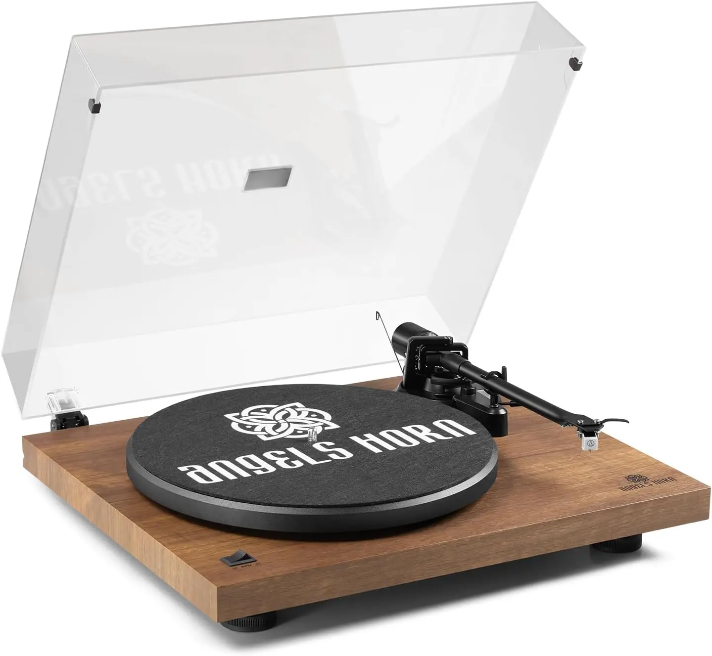 ANGELS HORN BLUETOOTH TURNTABLE - WALNUT